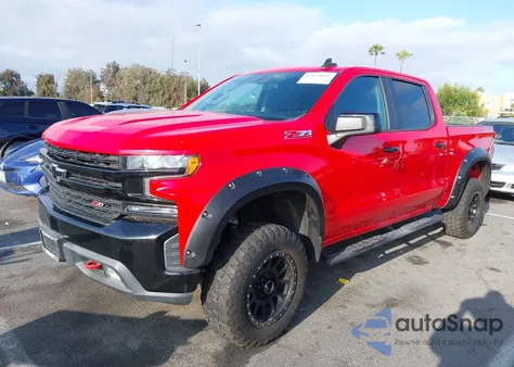 2020 Chevrolet Silverado 1500 4Wd Short Bed Lt Trail Boss из США, поврежденный, VIN 3GCPYFED9LG290535